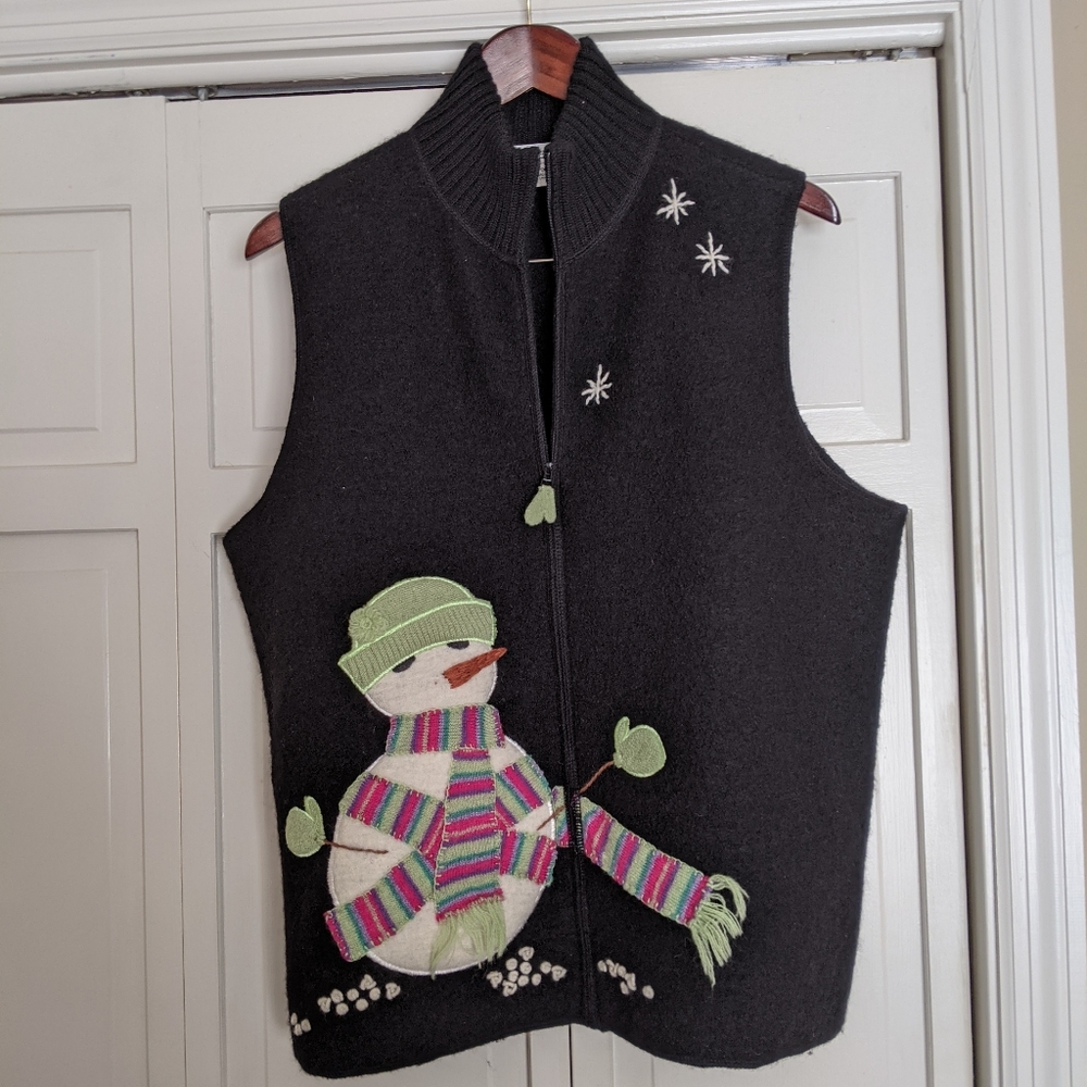 Snowman Christmas Vest